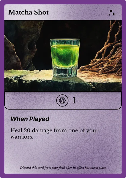 Matcha Shot